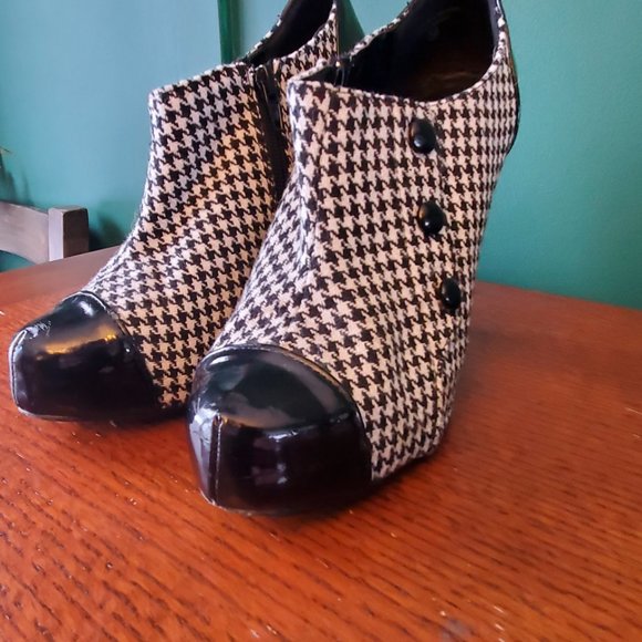Bumper Womens houndstooth heels - Picture 8 of 8
